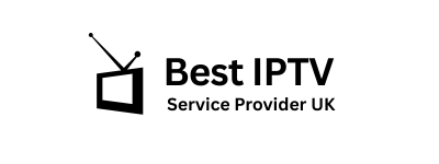 best iptv black and white logo